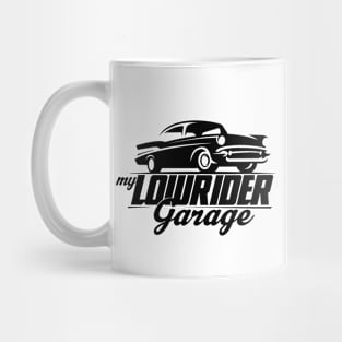 My lowrider garage Mug